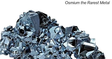  Osmium: Unveiling the Secrets of Earth’s Densest Metal for High-Precision Applications!